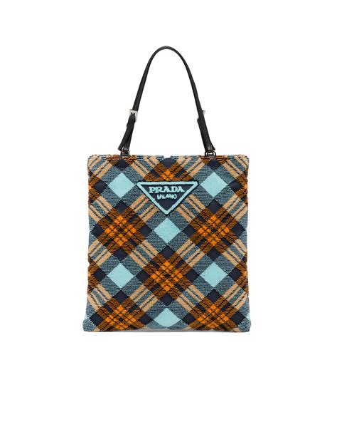 plaid prada